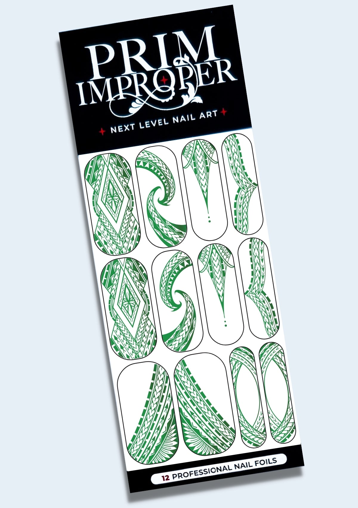 SAMOAN NAIL FOILS | PUA | GREEN