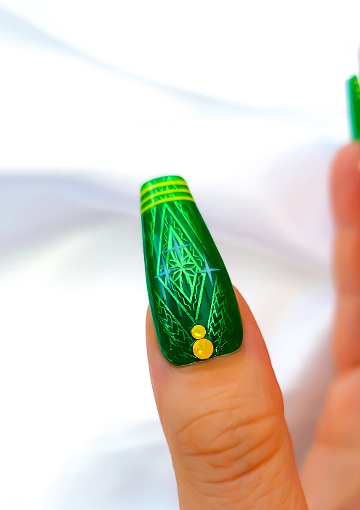 SAMOAN NAIL FOILS | PUA | GREEN