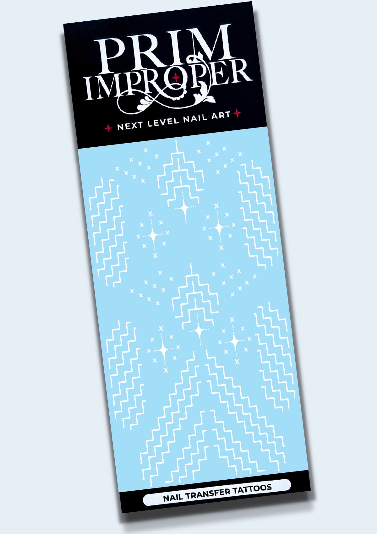 MĀORI NAIL TRANSFER TATTOOS - NGĀ MIHI O TE TAU HOU - WHITE