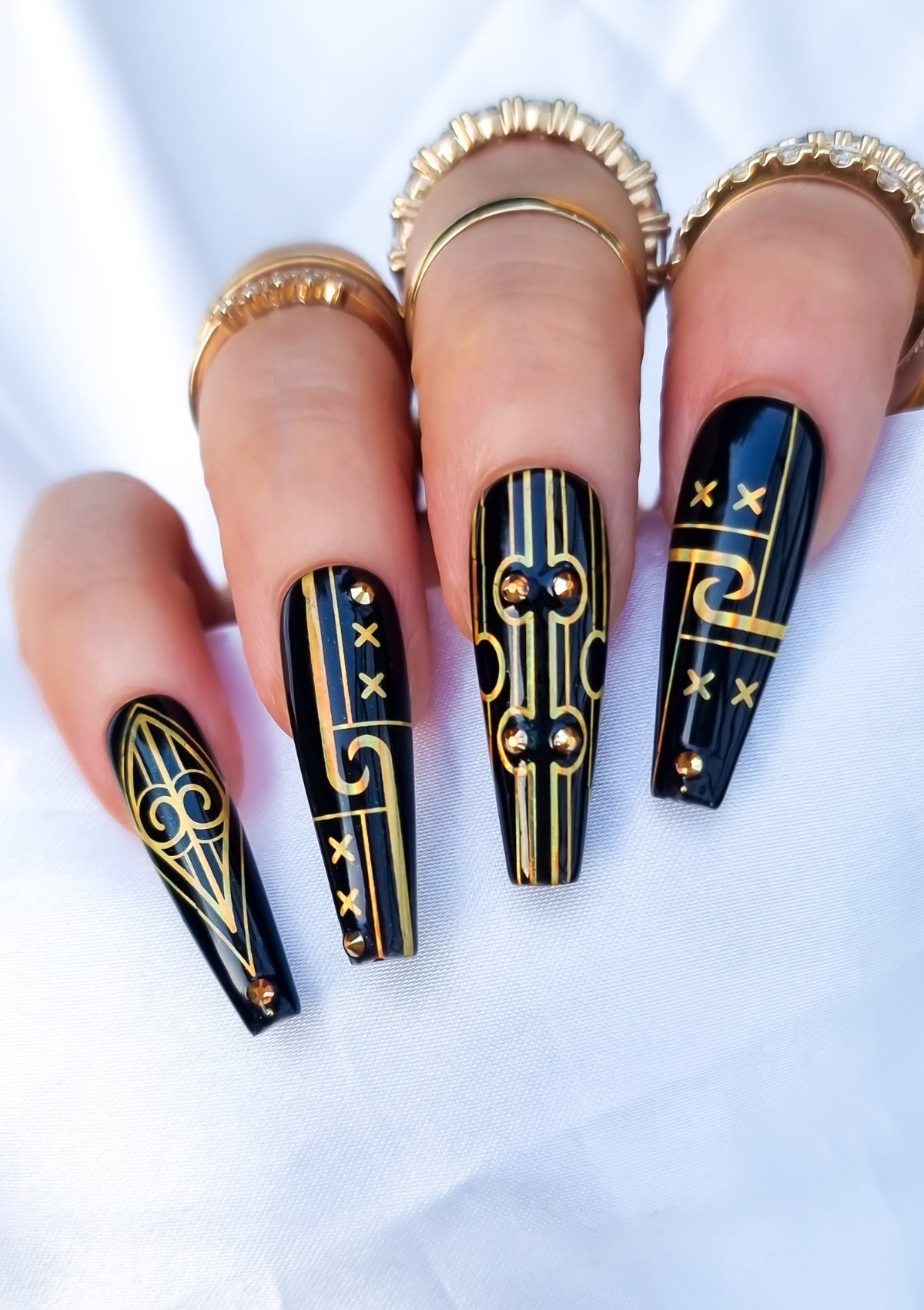 MĀORI NAIL FOILS | NGĀ WHETŪ O MATARIKI | HOLO GOLD
