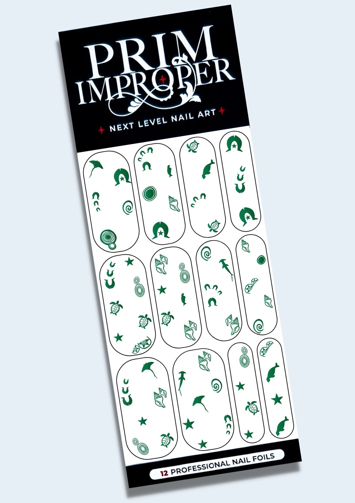 PROFESSIONAL NAIL FOILS | TORRES STRAIT, SOLWATA | GREEN