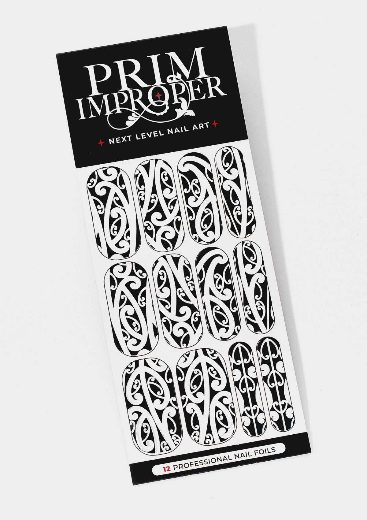 Black Maori Nail Foils