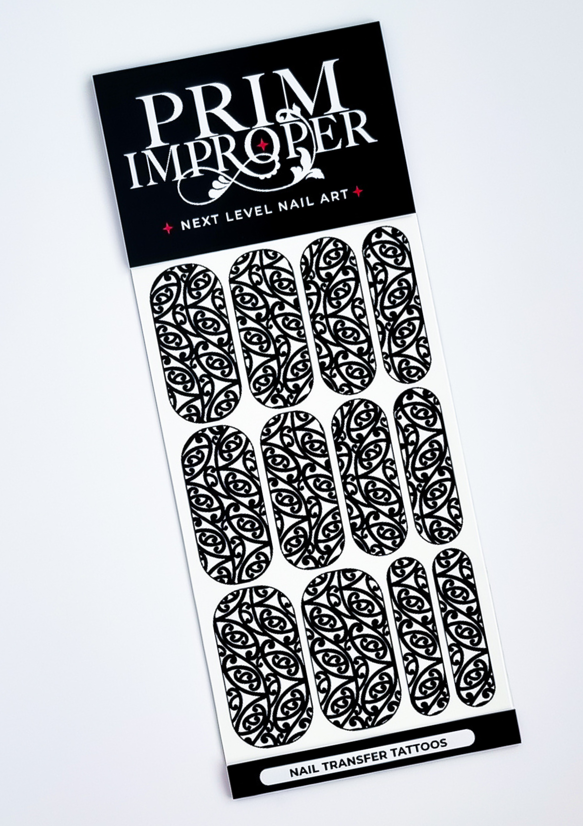 NAIL TRANSFER TATTOOS - SINGLE SHEET