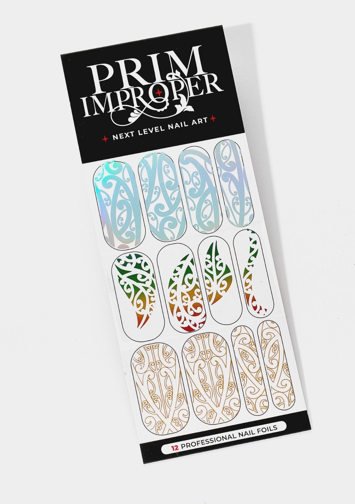 MĀORI NAIL FOILS - SAMPLE SET