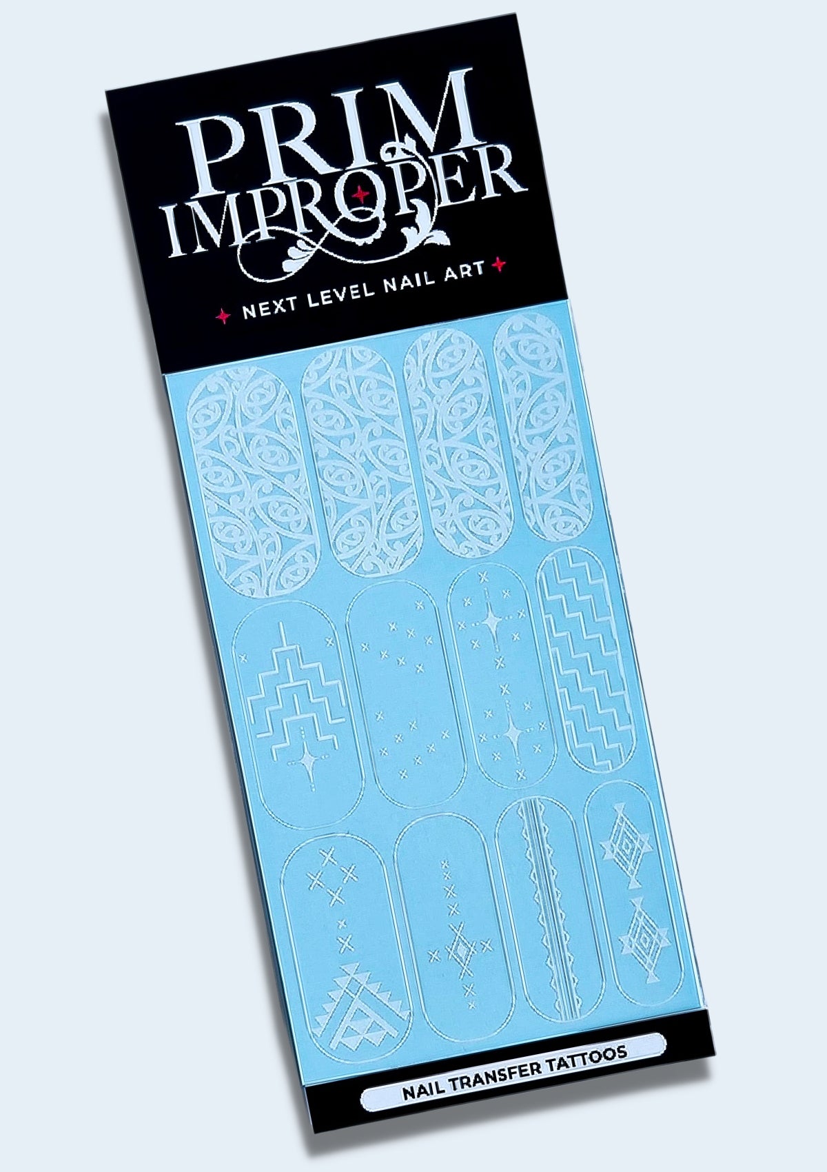 MĀORI NAIL TRANSFER TATTOOS - WĀHINE TOA