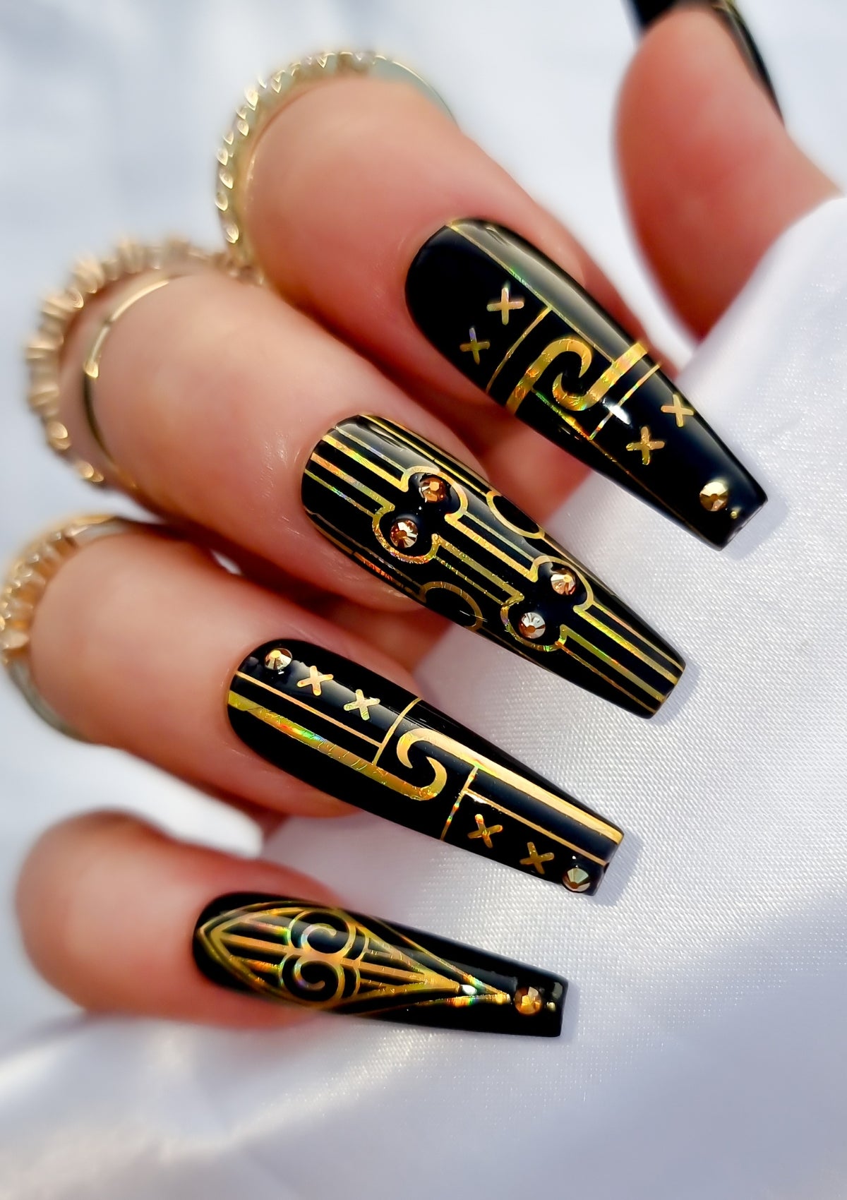 MĀORI NAIL FOILS | NGĀ WHETŪ O MATARIKI | HOLO GOLD