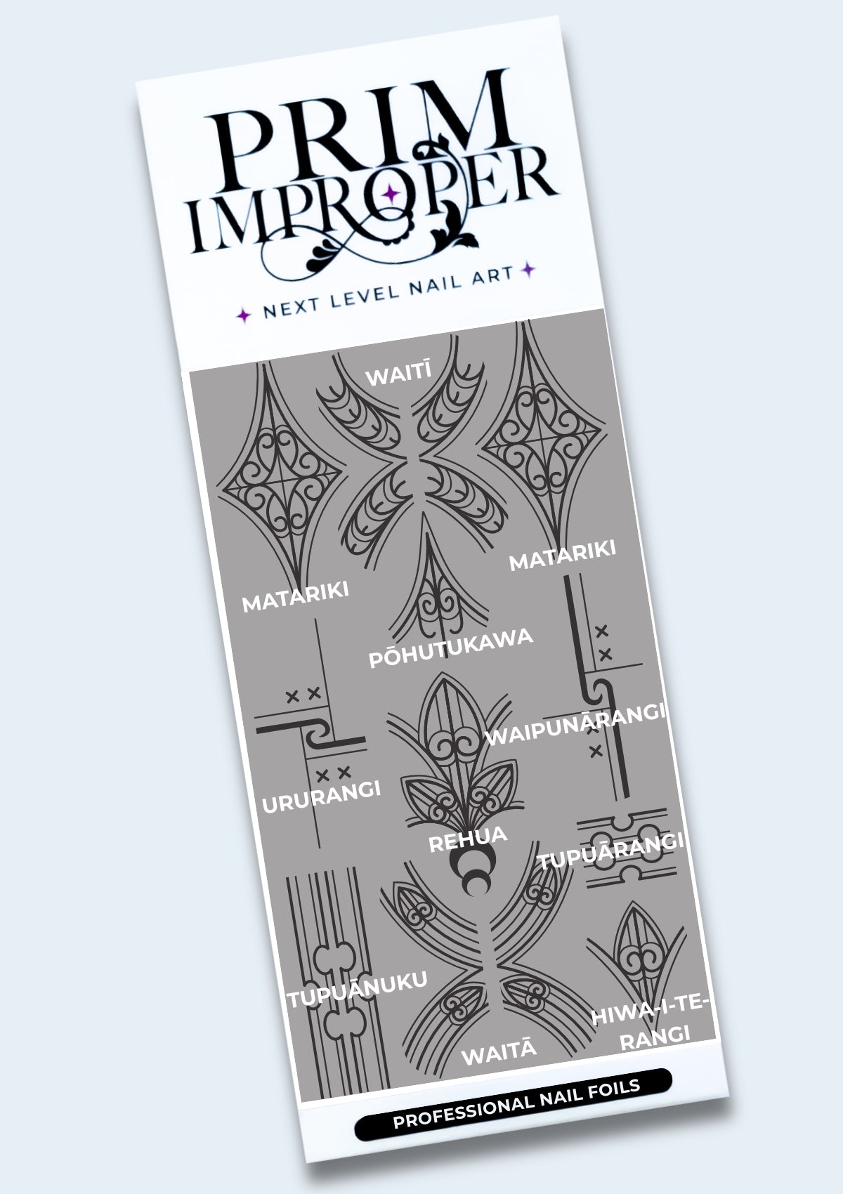 MĀORI NAIL FOILS | NGĀ WHETŪ O MATARIKI | BRUSHED GOLD